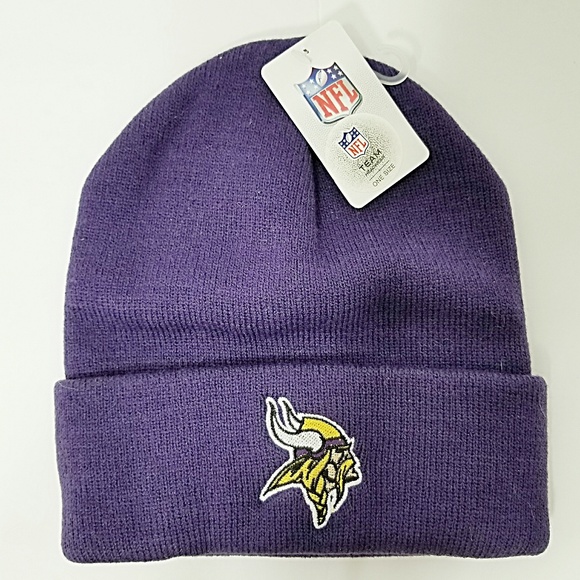 NFL Other - NFL *nwt* OSFA Minnesota Vikings Purple Beanie Cap